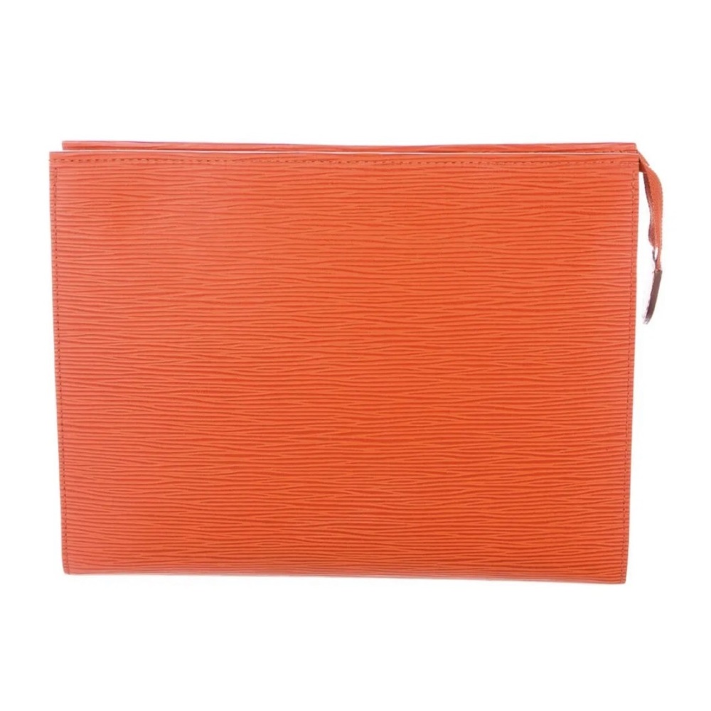 Louis Vuitton Toiletry Monogram Pouch 26 Orange Epi Leather